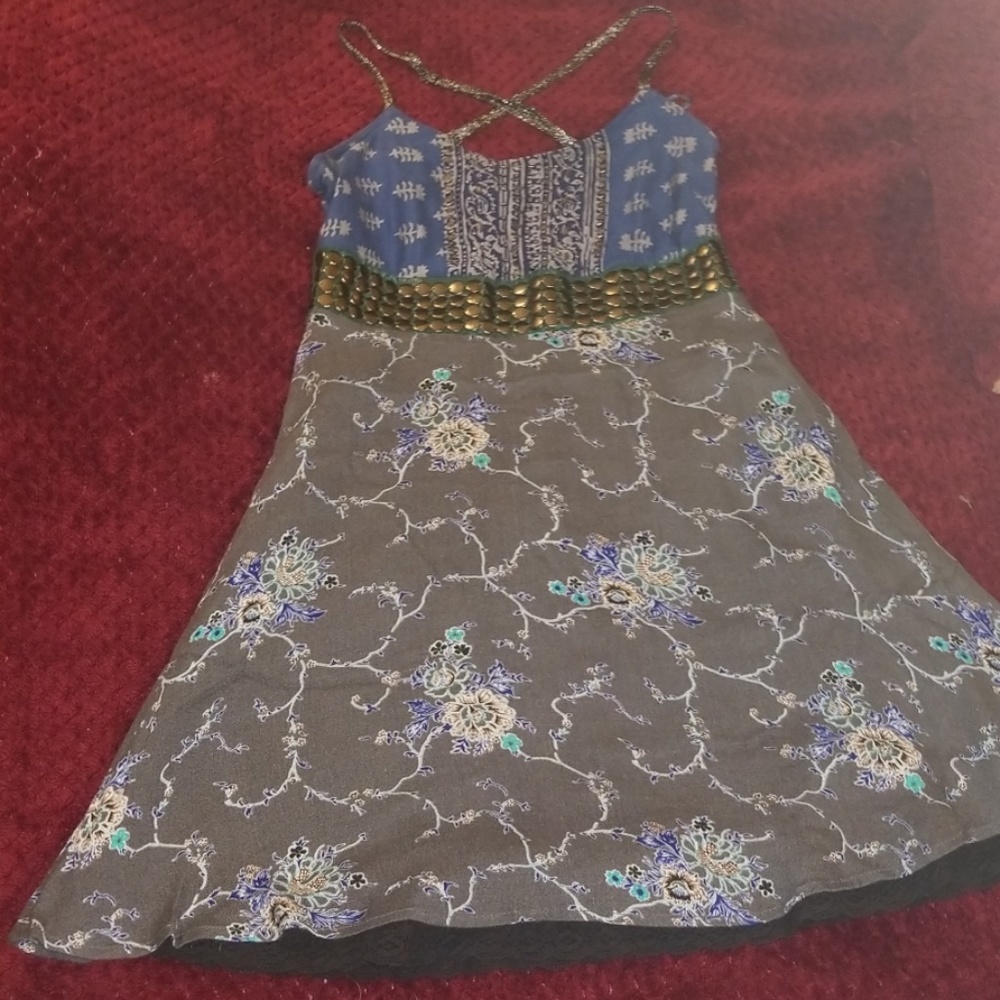 Blue Free People Dress